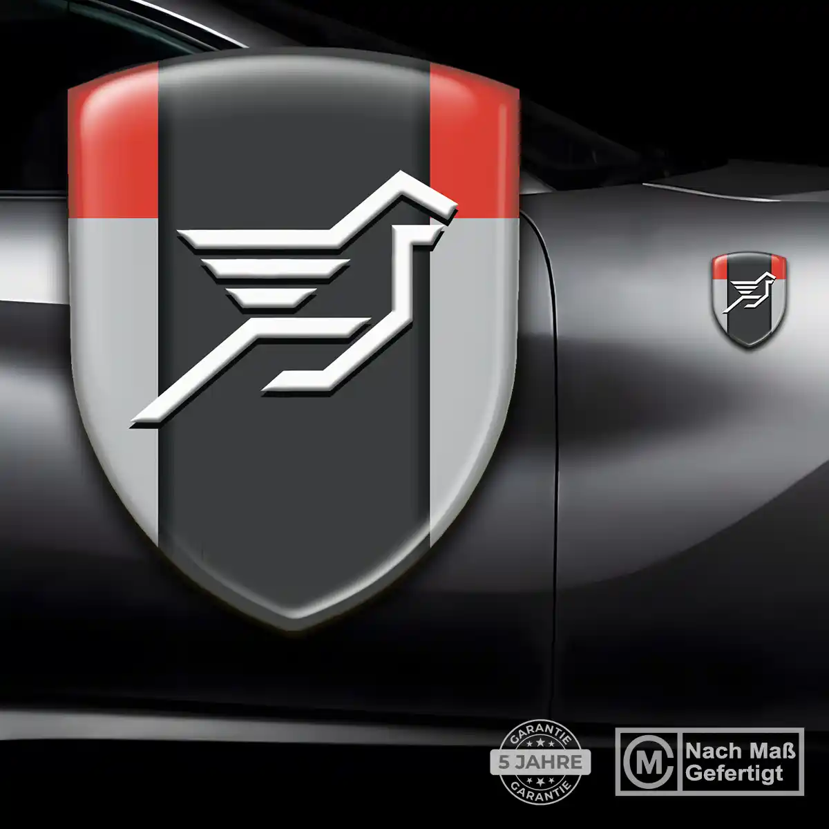 Hamann Aufkleber 3D Gel Wappen Auto Interieurdesign