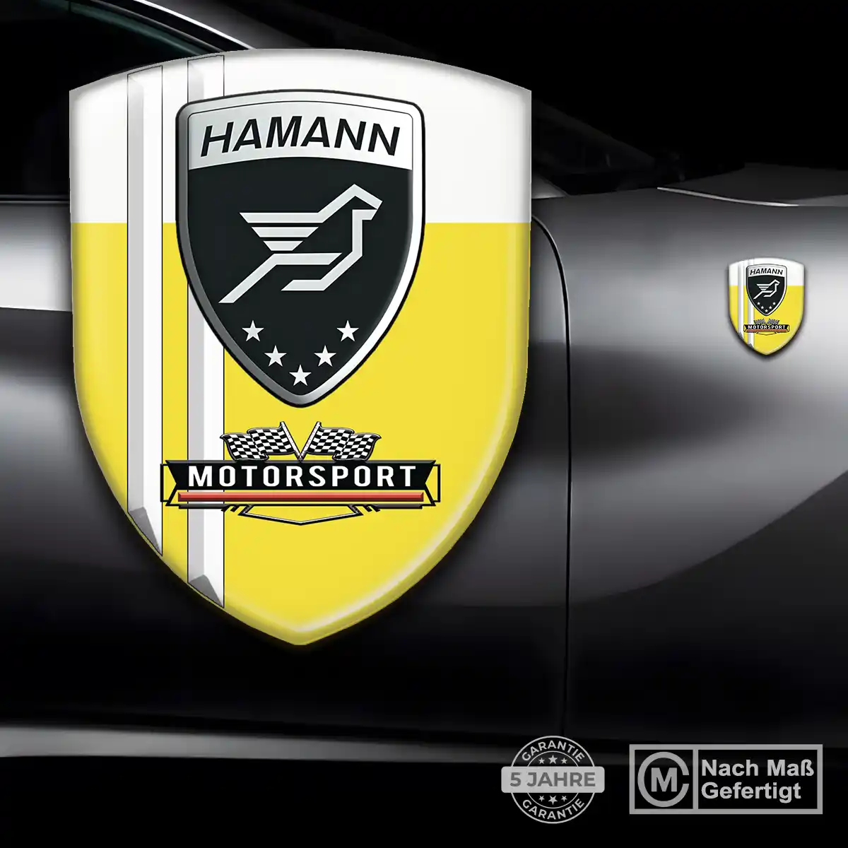 Hamann Aufkleber 3D Gel Wappen Exterieurdesign