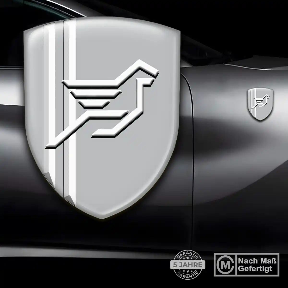Hamann Aufkleber 3D Gel Wappen Limitierte Auflage