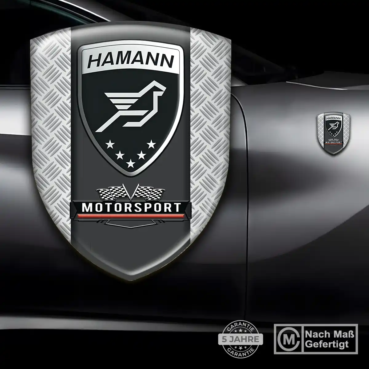 Hamann Aufkleber Anspruchsvolles Design