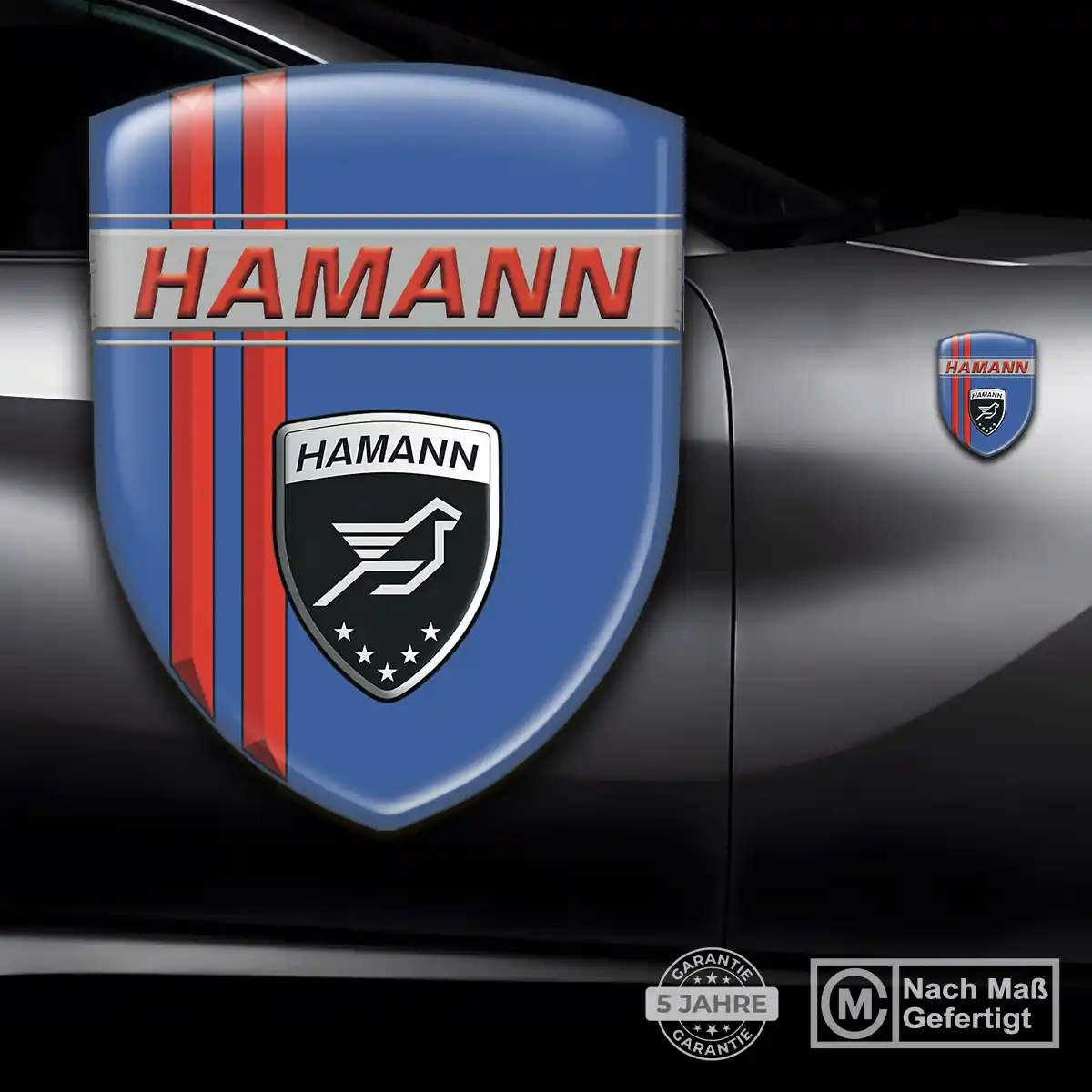 Hamann Aufkleber Ausdrucksstarkes Design