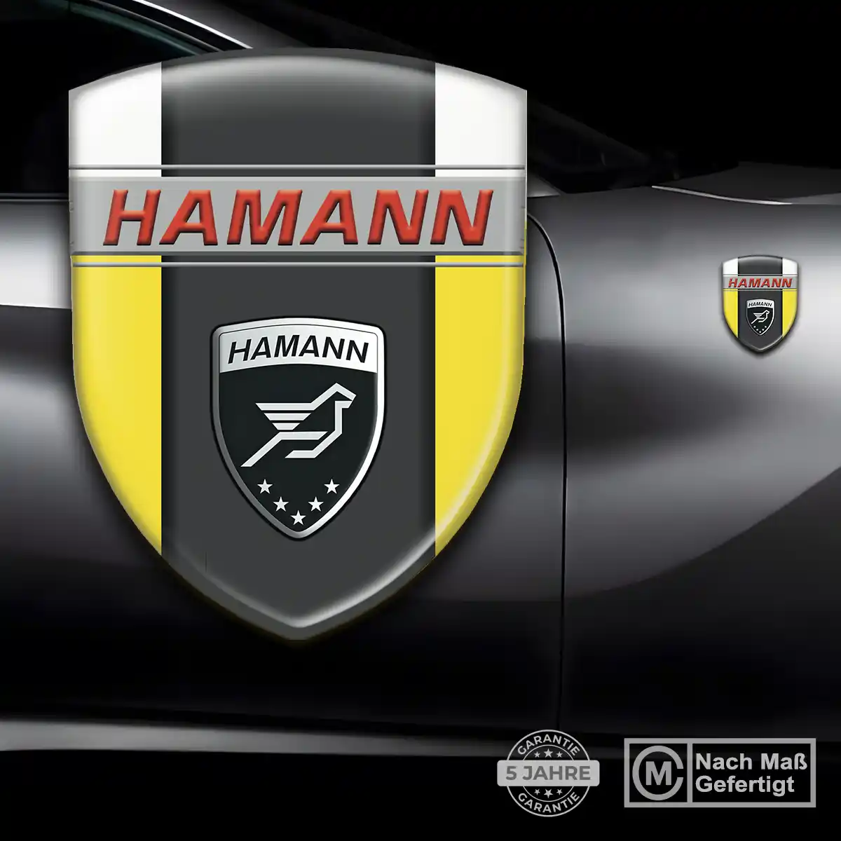 Hamann Aufkleber Auto Hochwertiges Harz