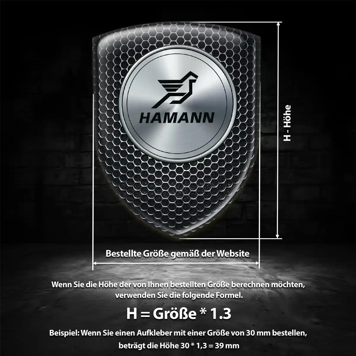 Hamann Aufkleber Auto Premium-Edition