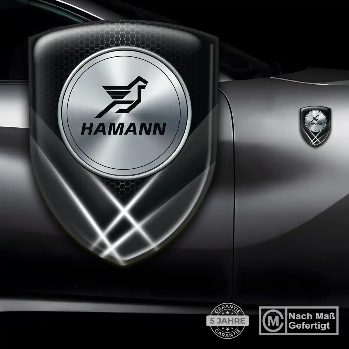 Hamann Aufkleber Emblem Auto Anspruchsvolles Design