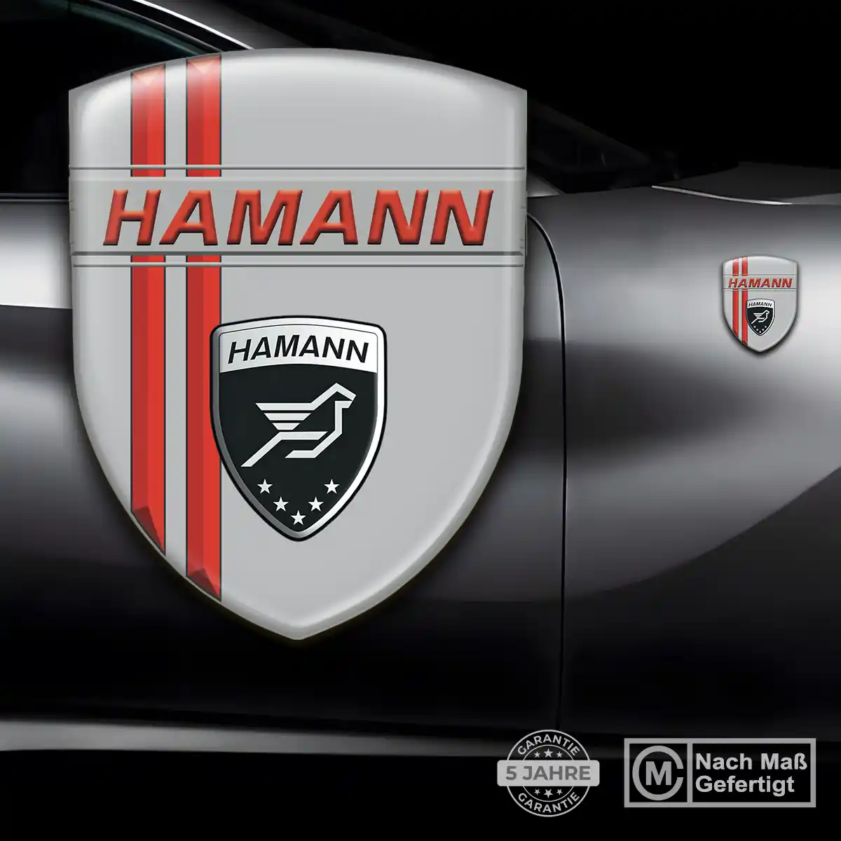 Hamann Aufkleber Emblem Auto Ausdrucksstarkes Design