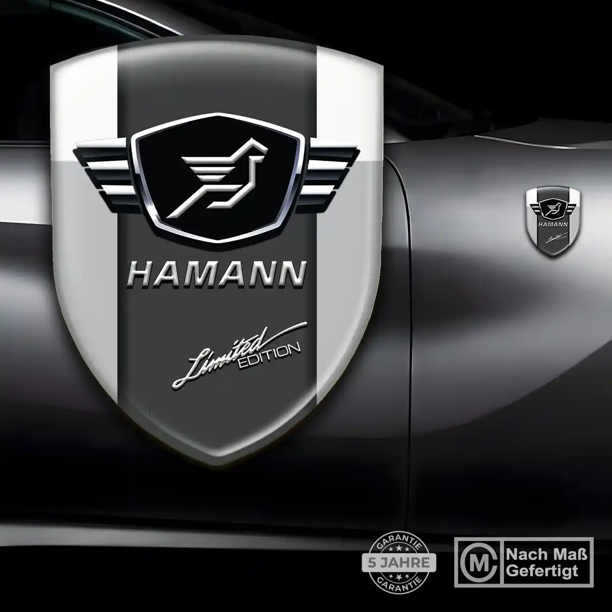 Hamann Aufkleber Emblem Auto Edles Design