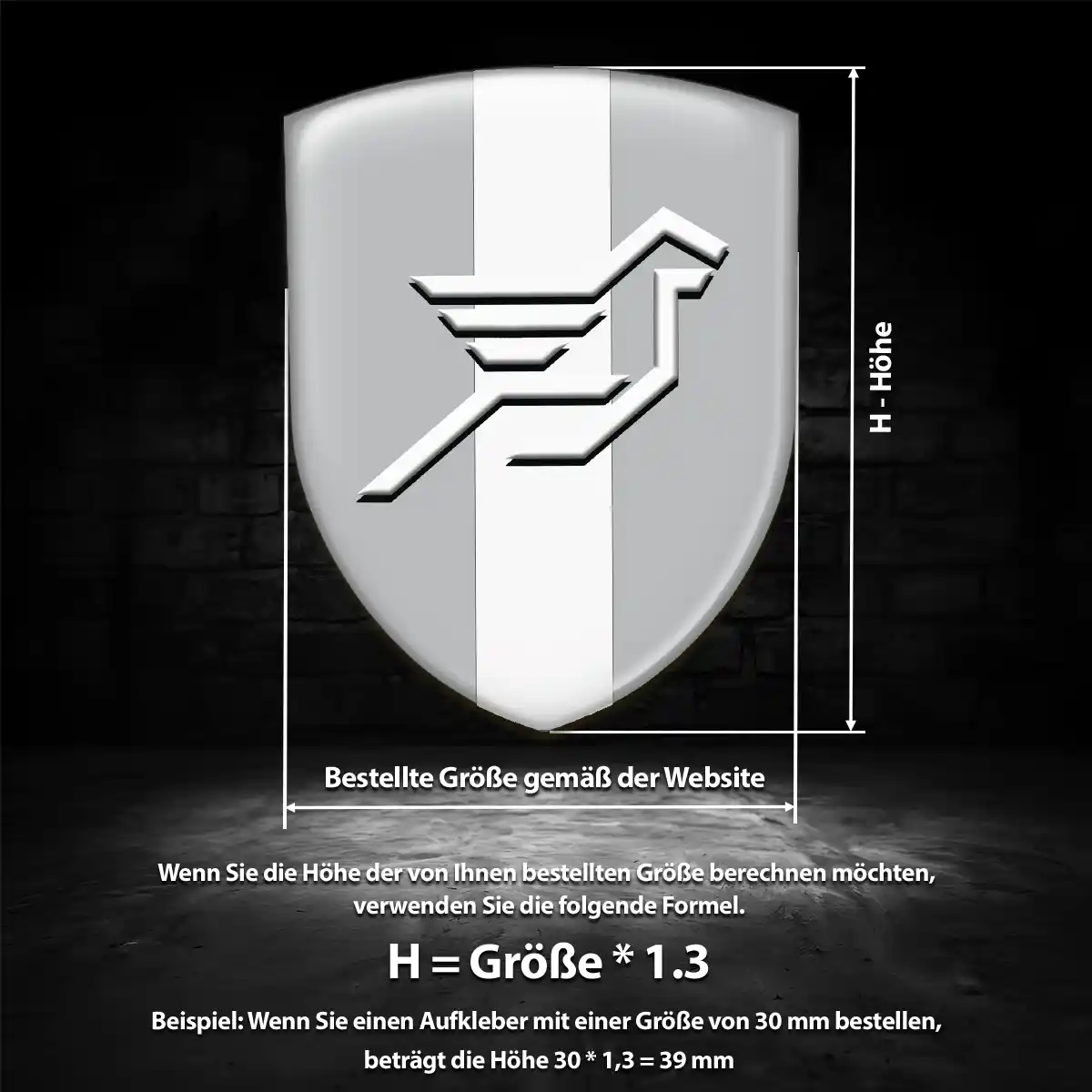 Hamann Aufkleber Emblem Auto Erstklassige Qualität