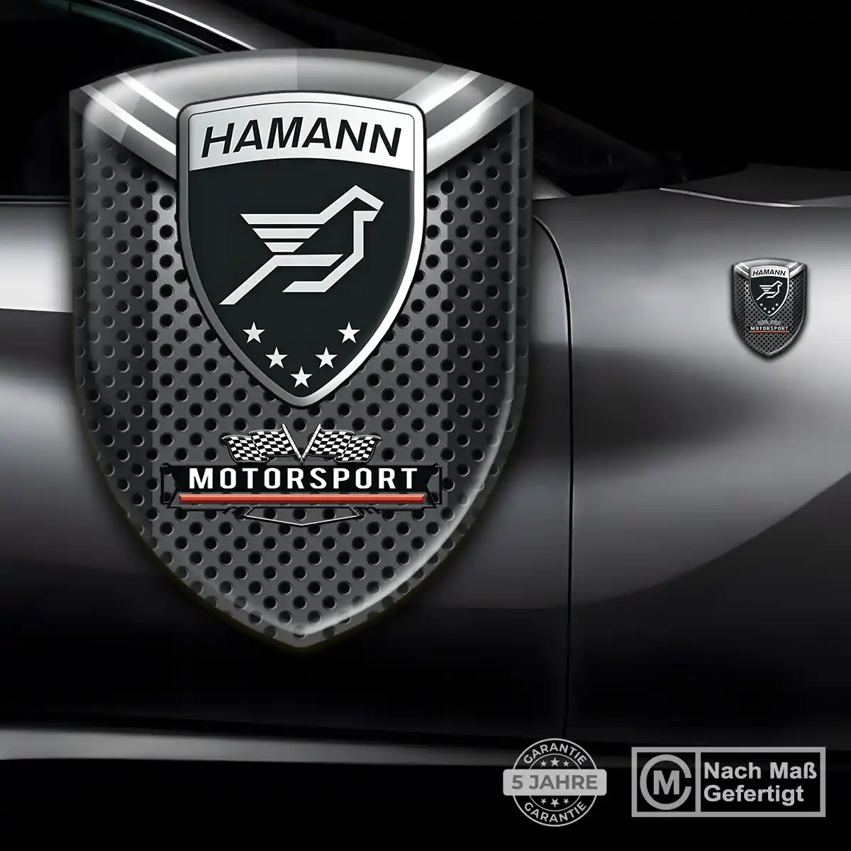 Hamann Aufkleber Emblem Auto Höchste Qualität