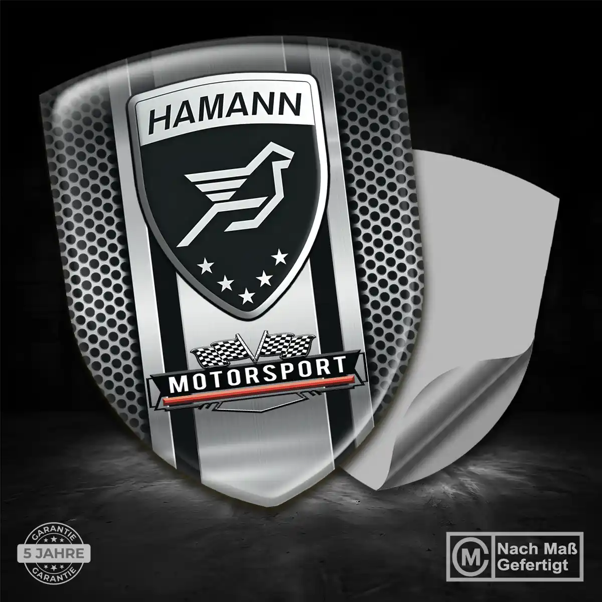 Hamann Aufkleber Emblem Auto Hochwertiges Harz