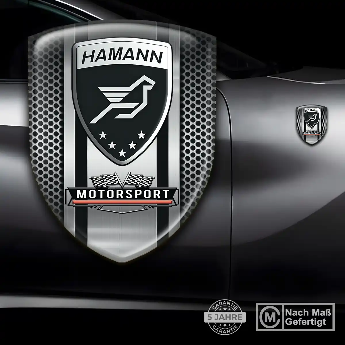 Hamann Aufkleber Emblem Auto Hochwertiges Harz