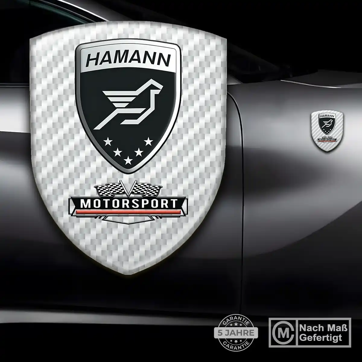 Hamann Aufkleber Emblem Auto Markenedition