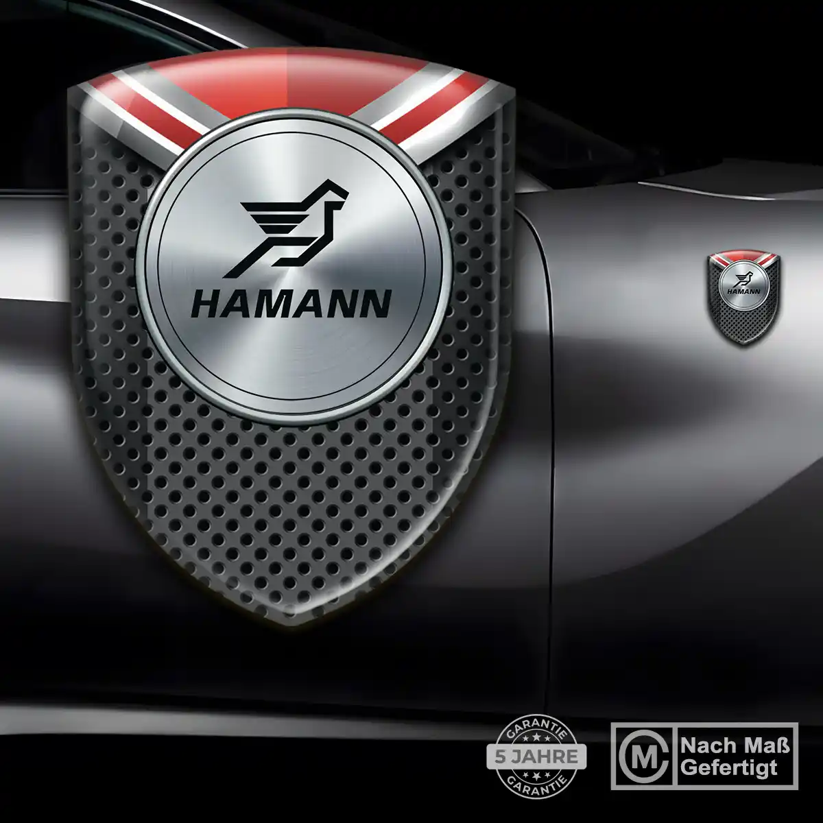 Hamann Aufkleber Emblem Auto Premium-Edition