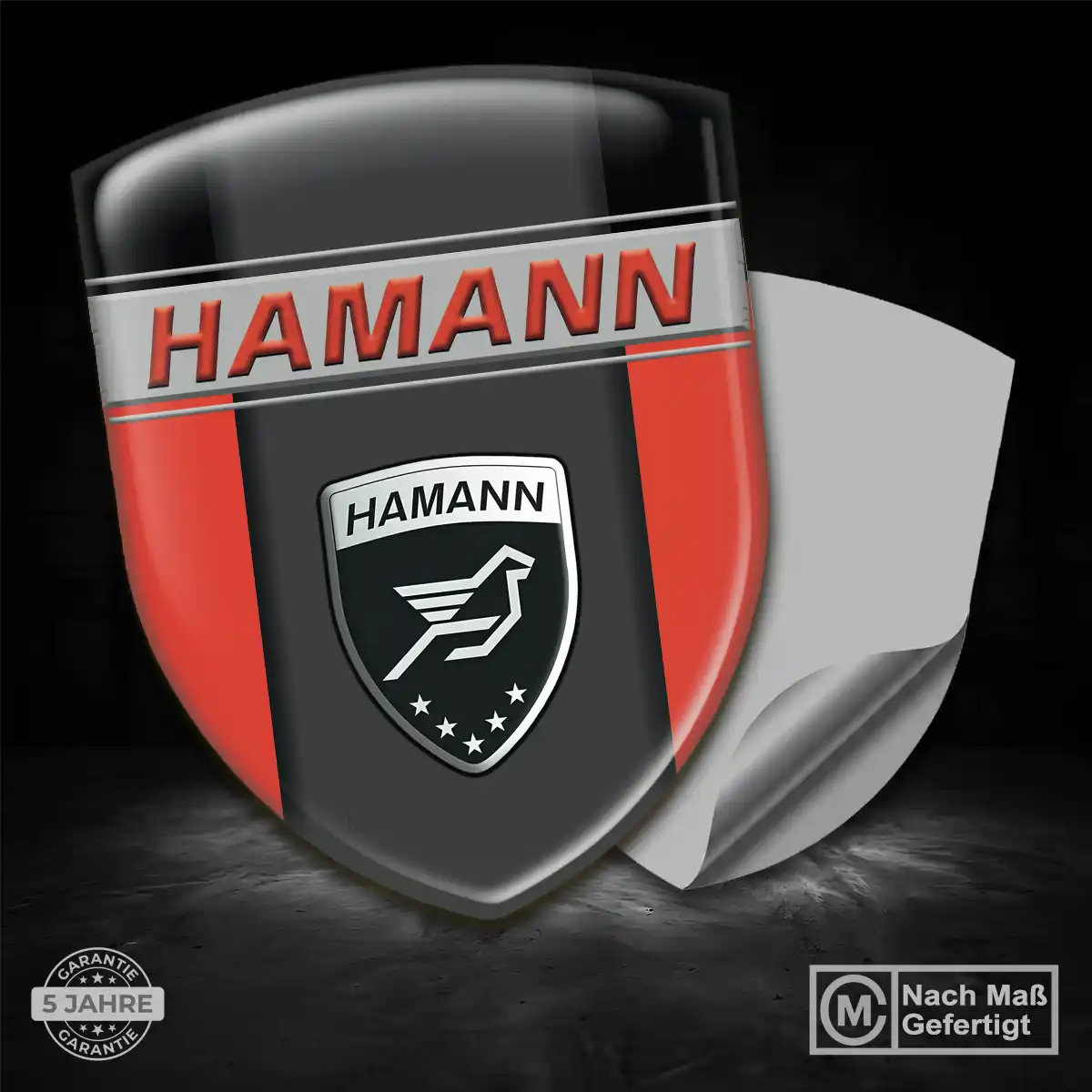 Hamann Aufkleber Emblem Auto Premiumqualität