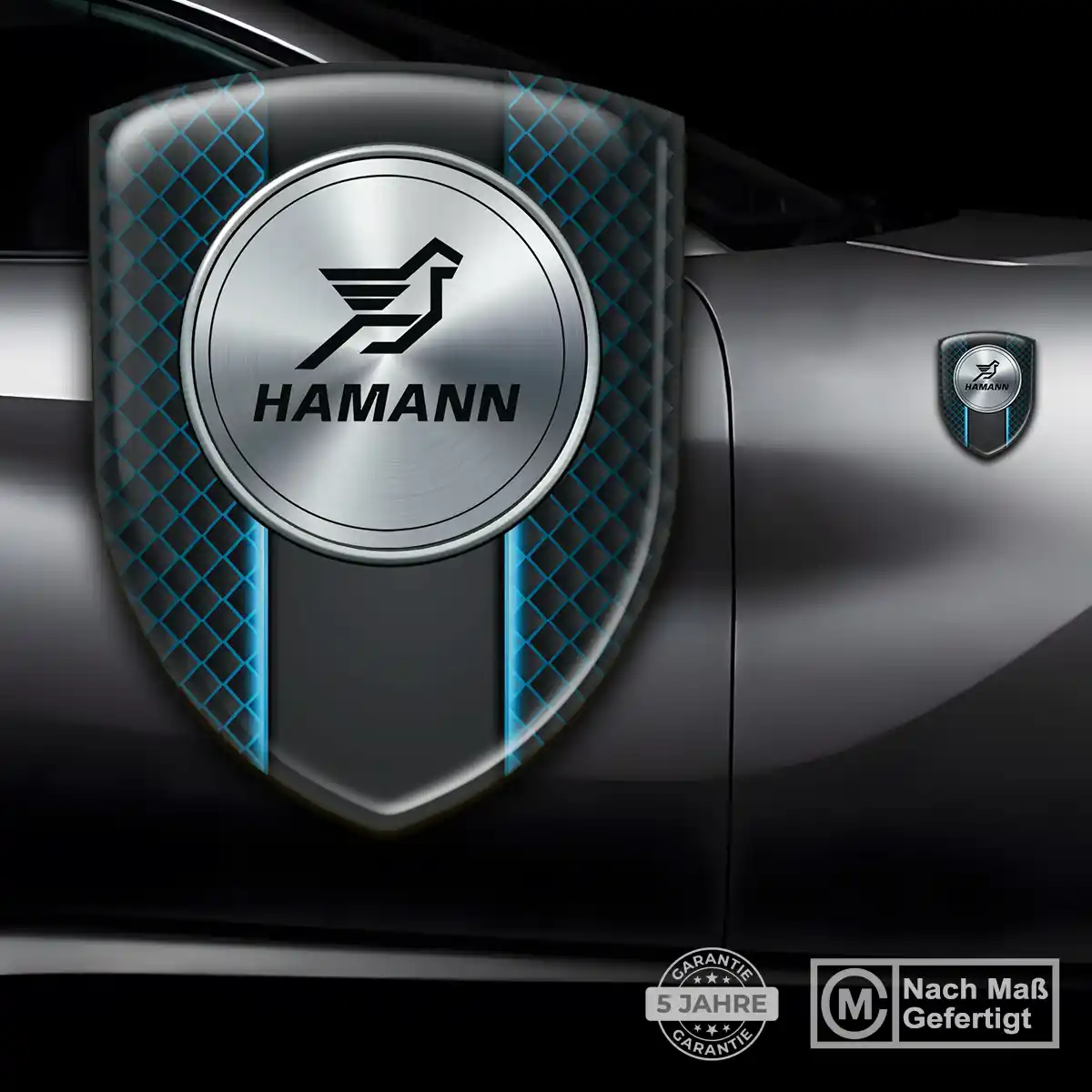 Hamann Aufkleber Emblem Auto Spitzenqualität