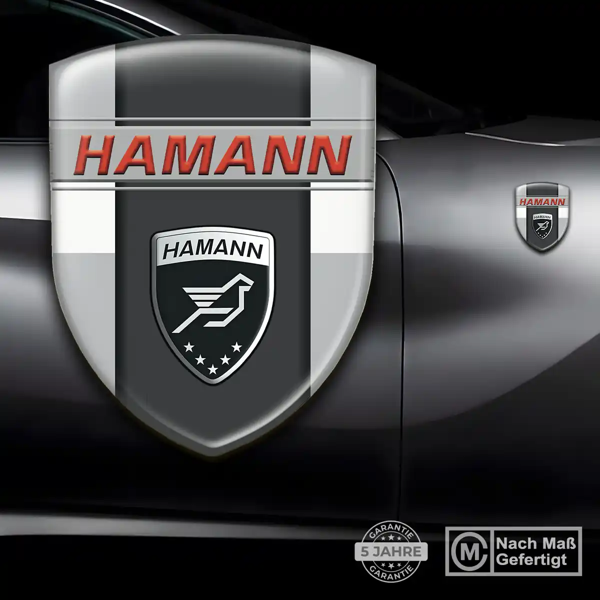 Hamann Aufkleber Emblem Überzeugende Qualität