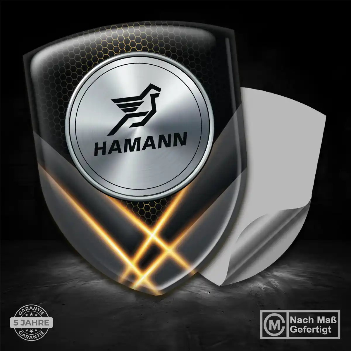 Hamann Aufkleber Emblem Hohe Qualität