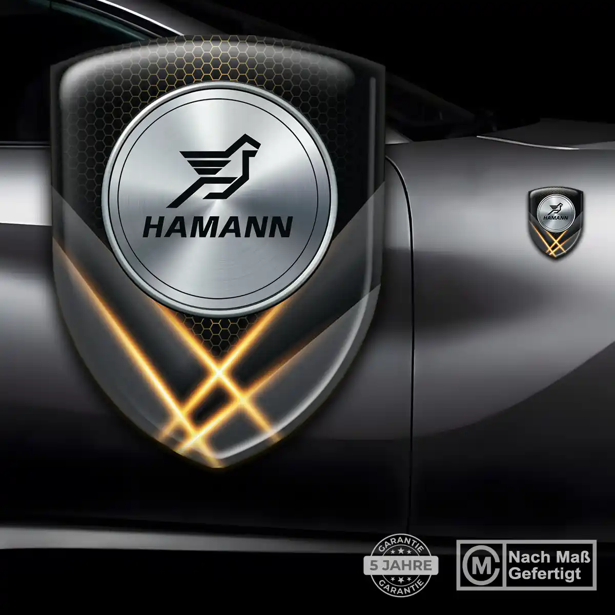 Hamann Aufkleber Emblem Hohe Qualität