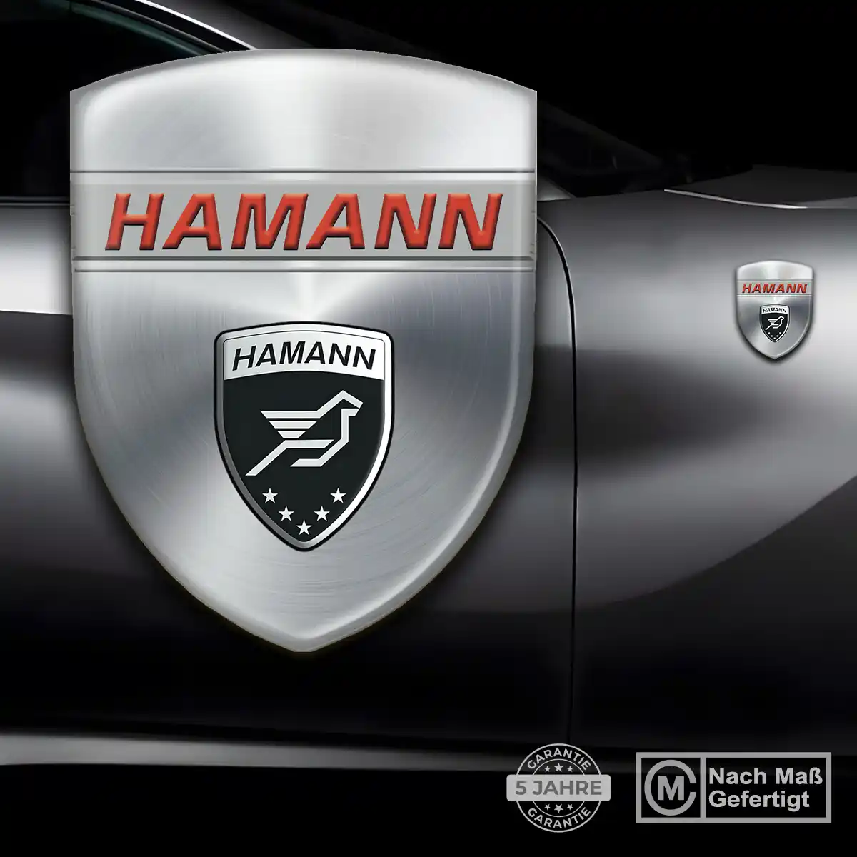 Hamann Aufkleber Emblem Limitierte Auflage