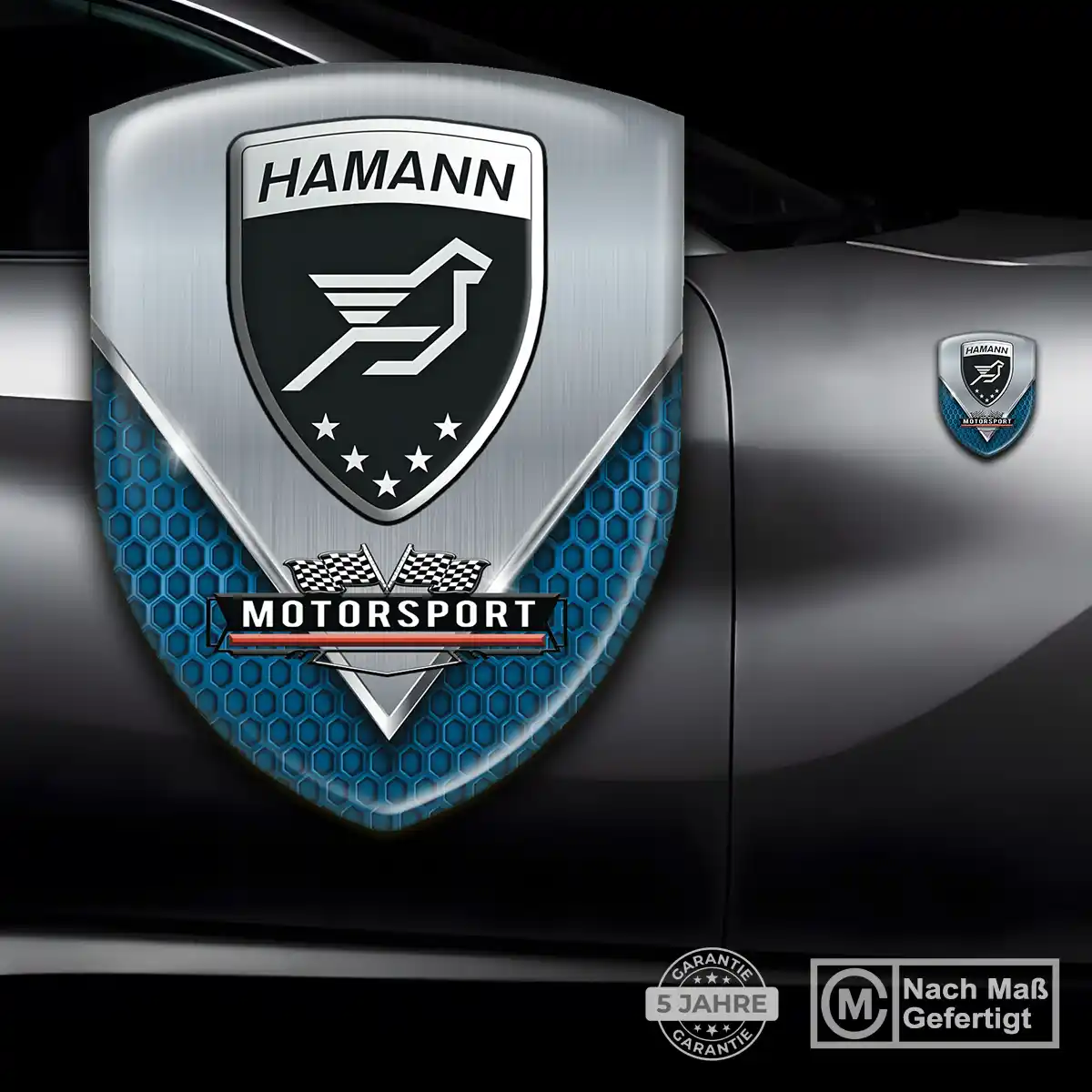Hamann Aufkleber Emblem Markenedition