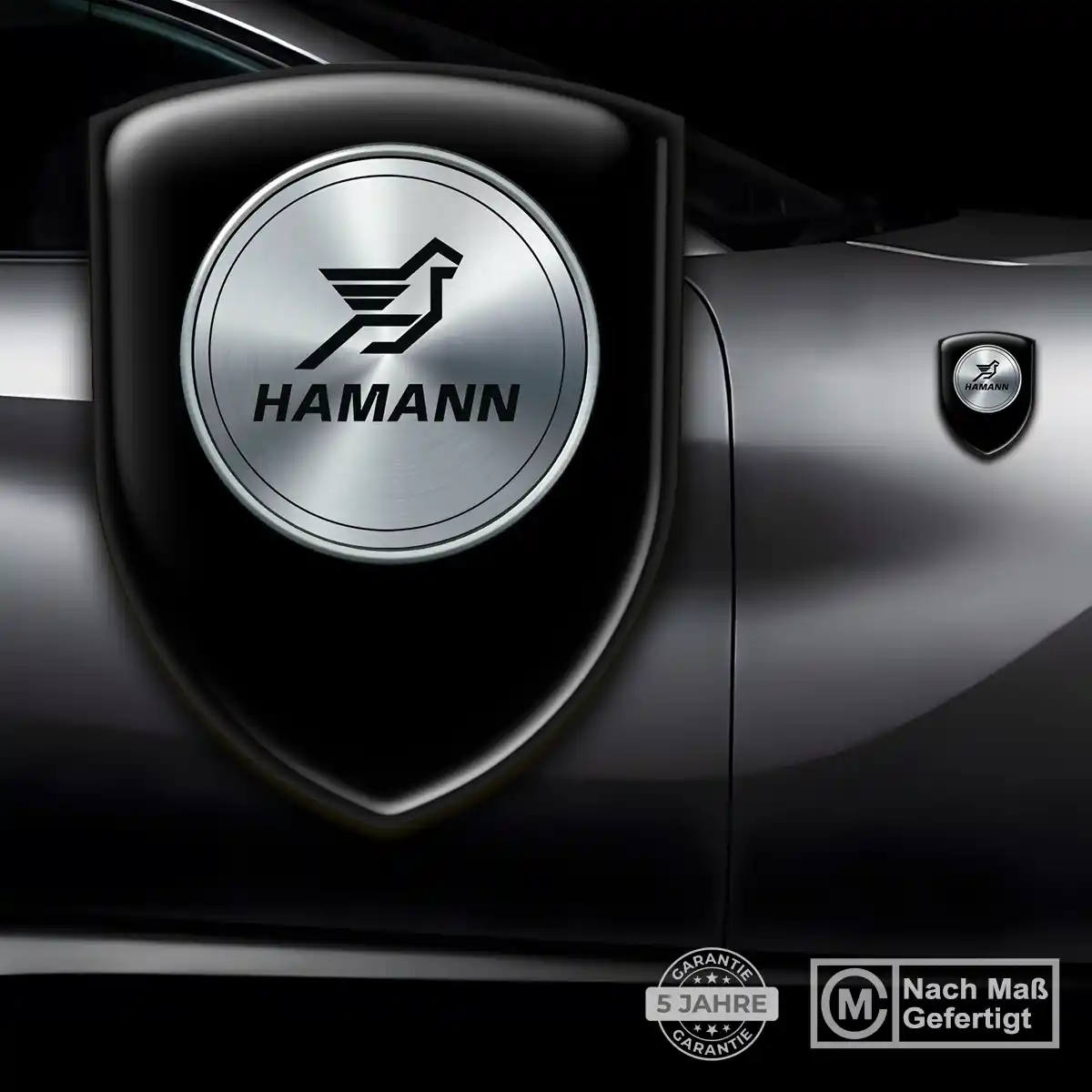 Hamann Aufkleber Emblem Premium-Edition