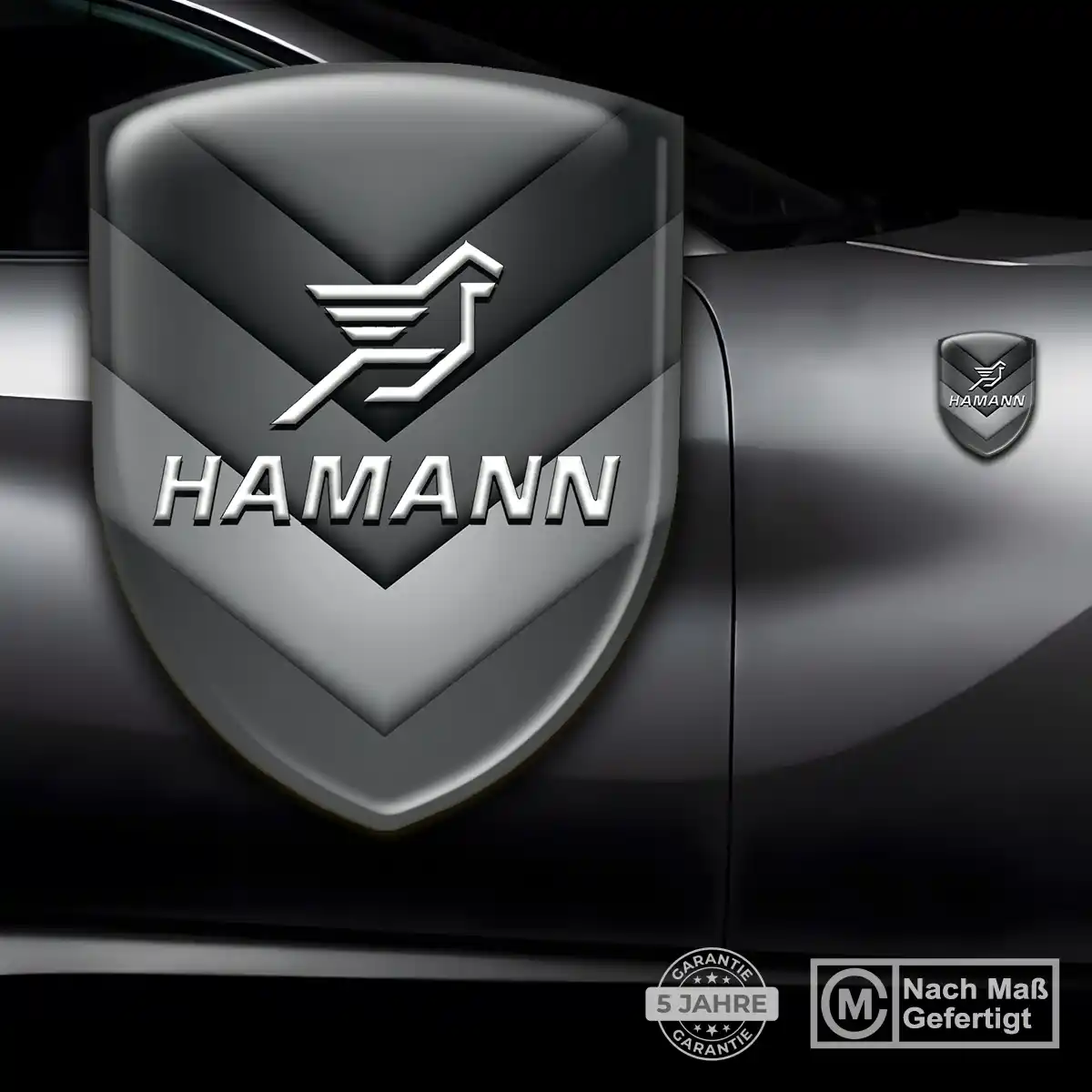 Hamann Aufkleber Emblem Spitzenqualität