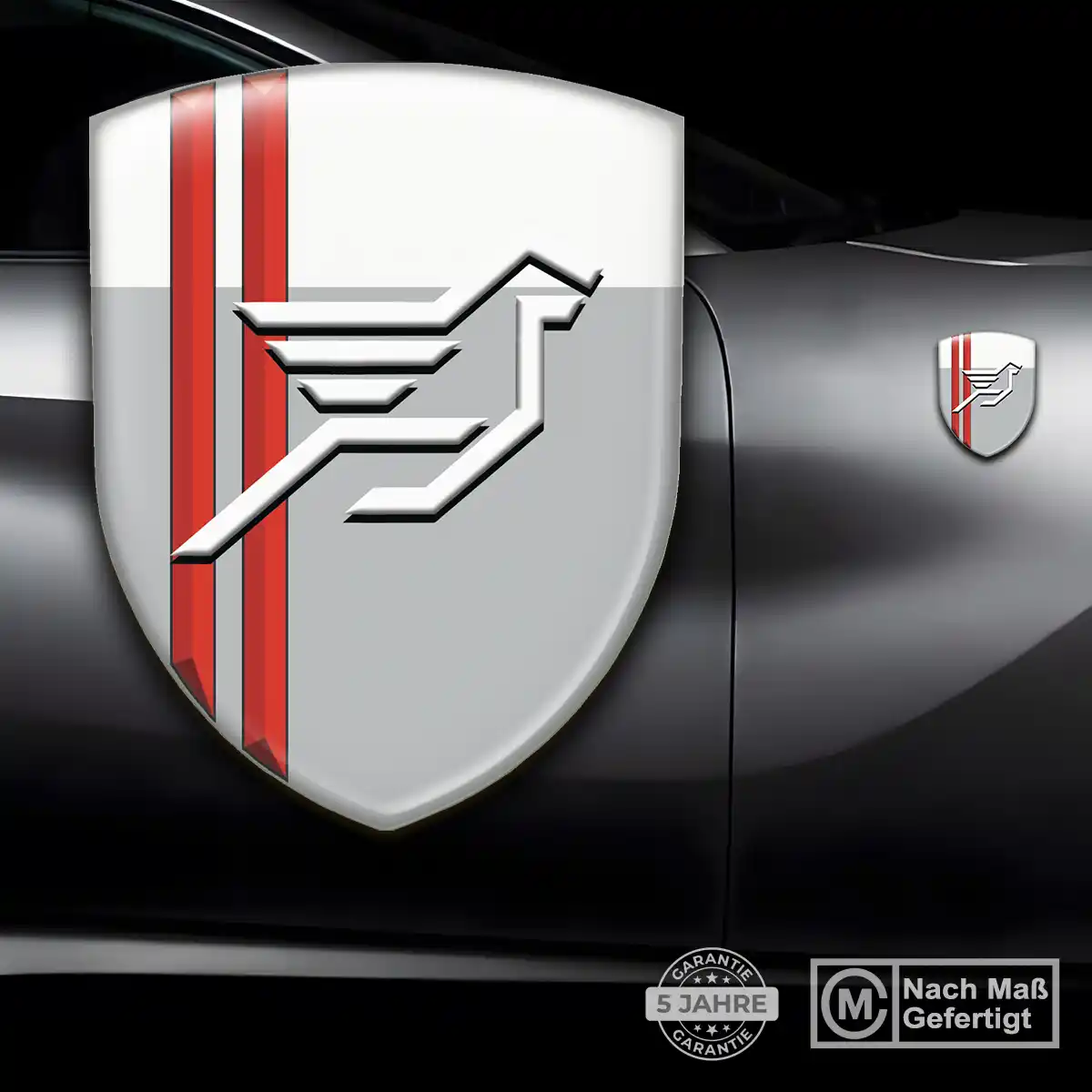 Hamann Aufkleber Emblem Stilvolles Design