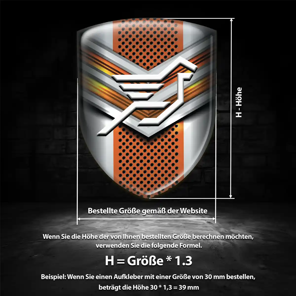 Hamann Aufkleber Emblem Tuningfahrzeug