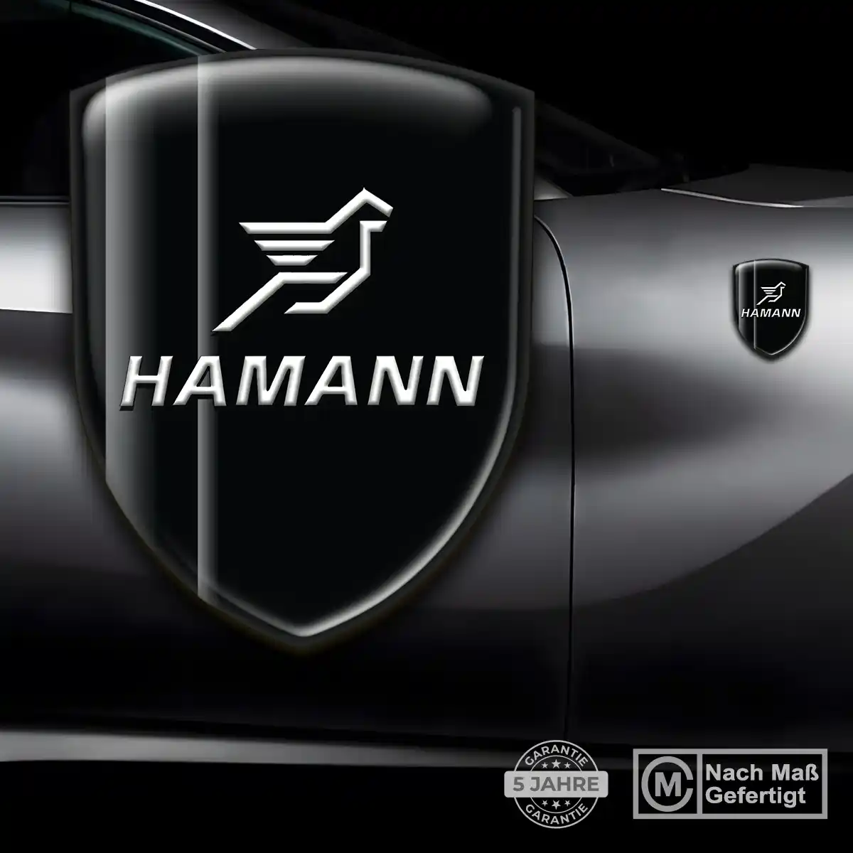 Hamann Aufkleber Emblem Wappen Anspruchsvolles Design