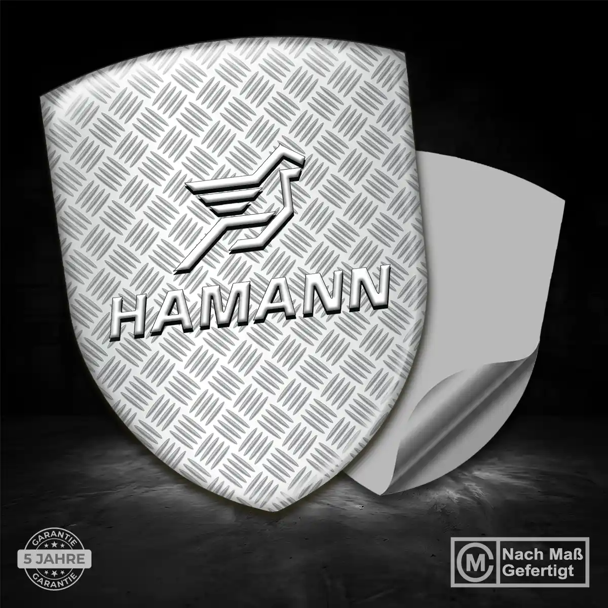 Hamann Aufkleber Emblem Wappen Ausdrucksstarkes Design