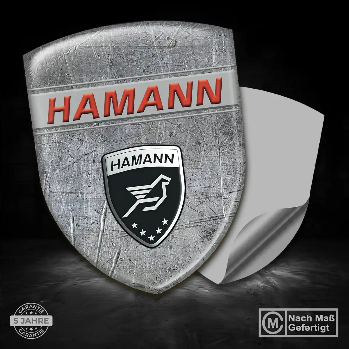 Hamann Aufkleber Emblem Wappen Auto Edles Design