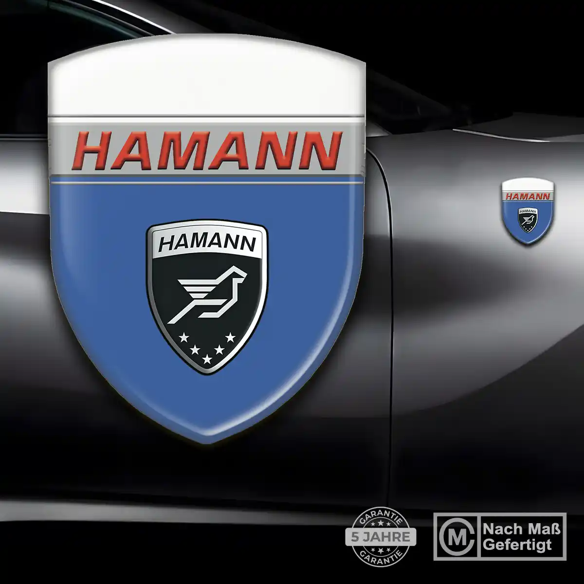 Hamann Aufkleber Emblem Wappen Auto Hochwertiges Harz
