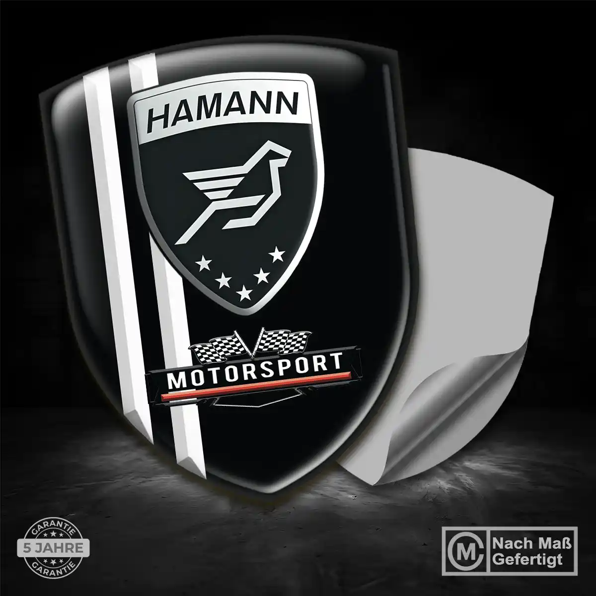 Hamann Aufkleber Emblem Wappen Auto Hohe Qualität