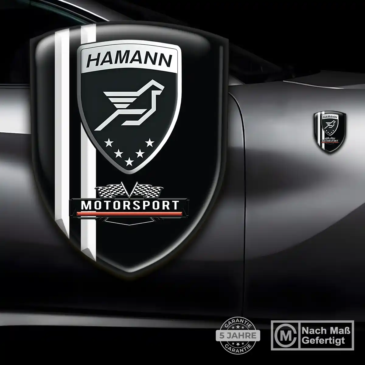 Hamann Aufkleber Emblem Wappen Auto Hohe Qualität