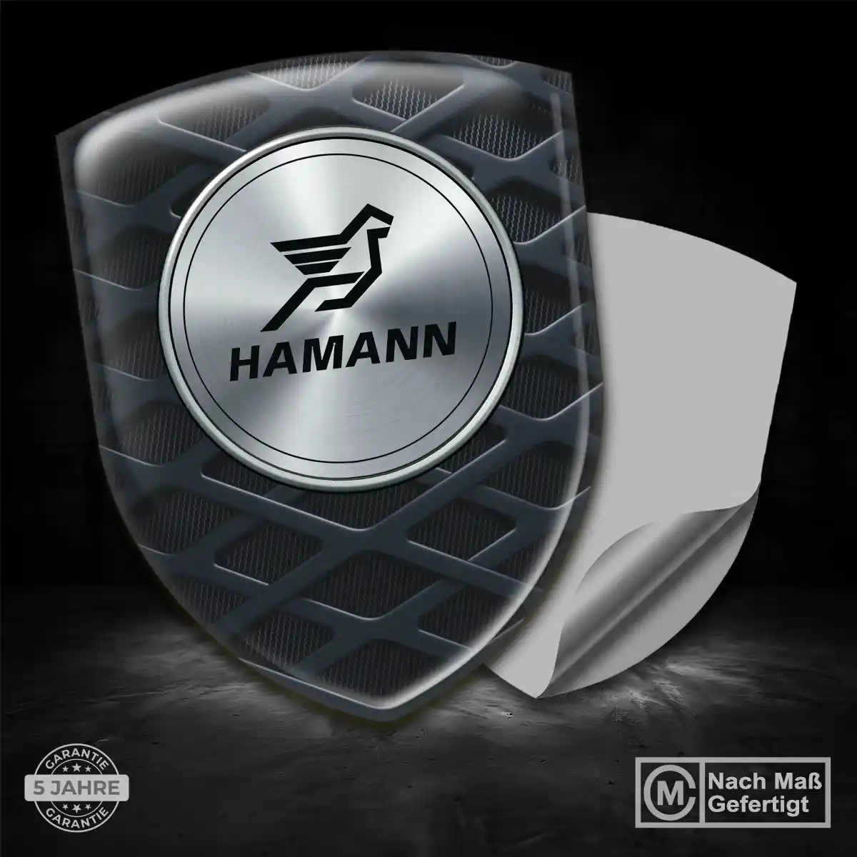 Hamann Aufkleber Emblem Wappen Auto Interieurdesign