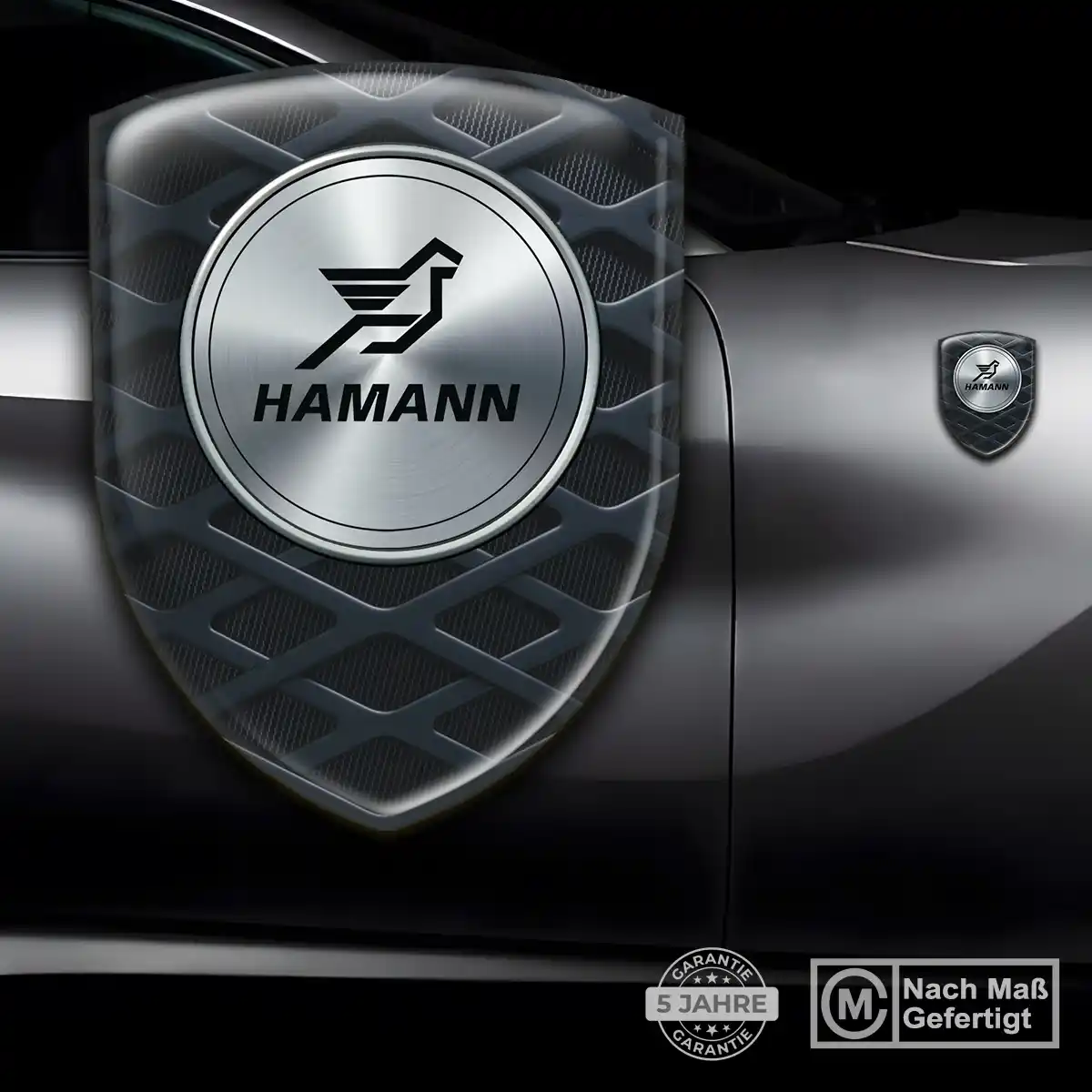 Hamann Aufkleber Emblem Wappen Auto Interieurdesign