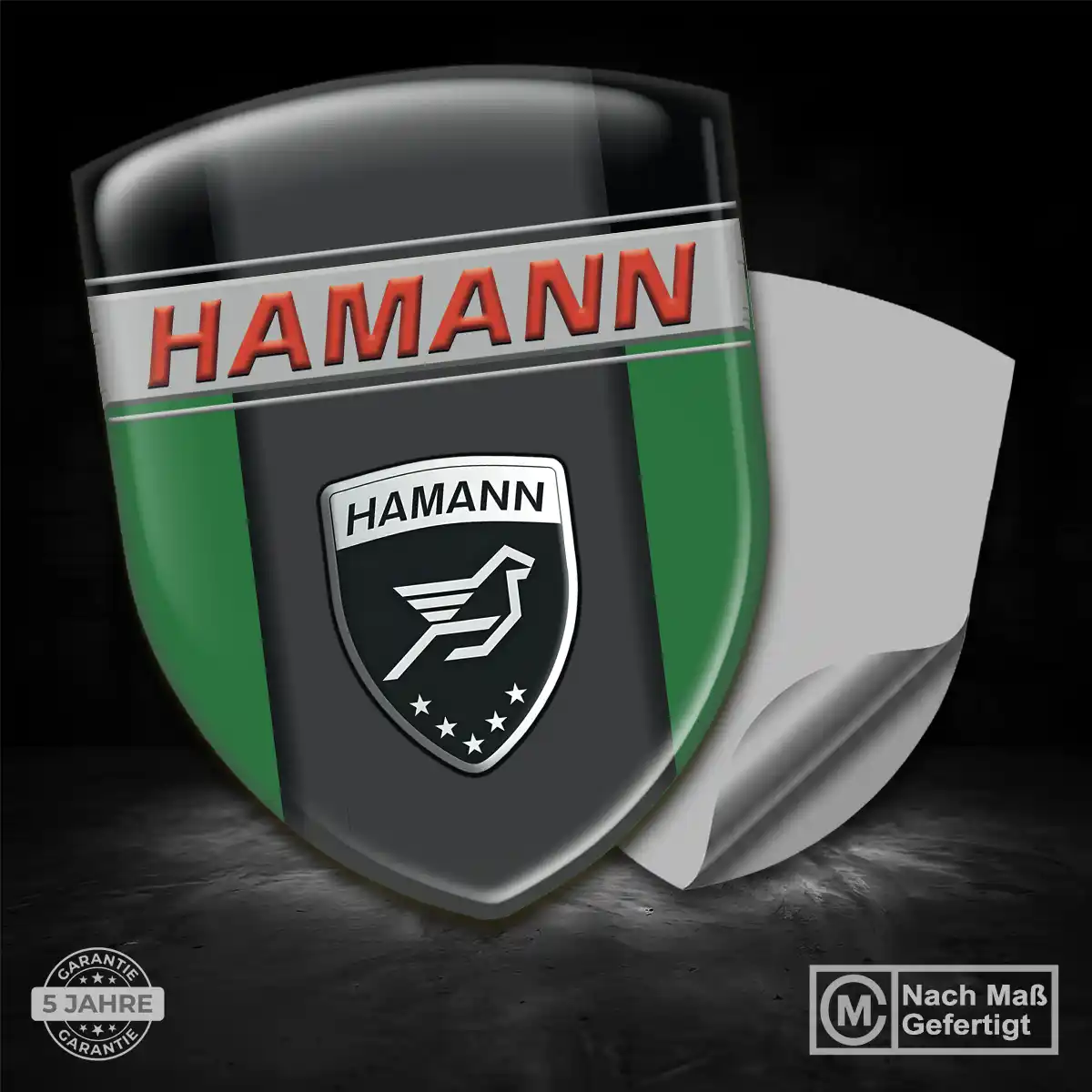 Hamann Aufkleber Emblem Wappen Auto Limitierte Auflage