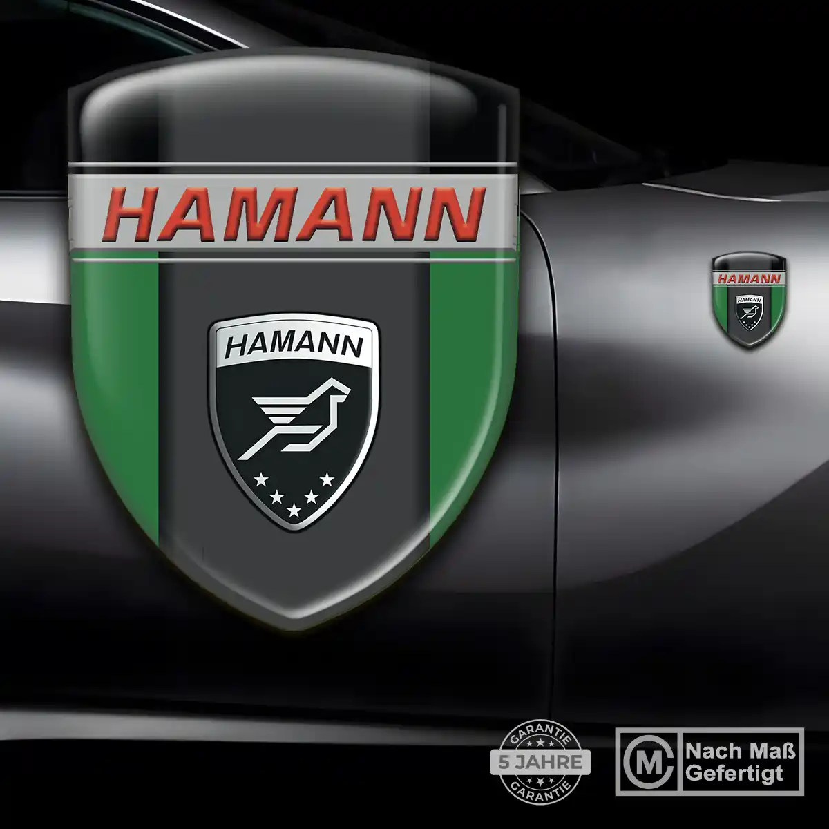Hamann Aufkleber Emblem Wappen Auto Limitierte Auflage