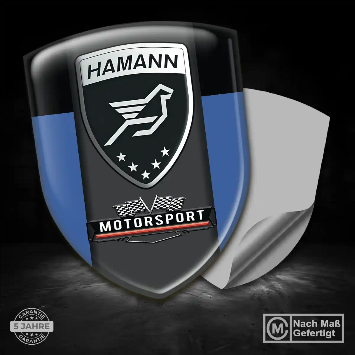 Hamann Aufkleber Emblem Wappen Auto Markenedition