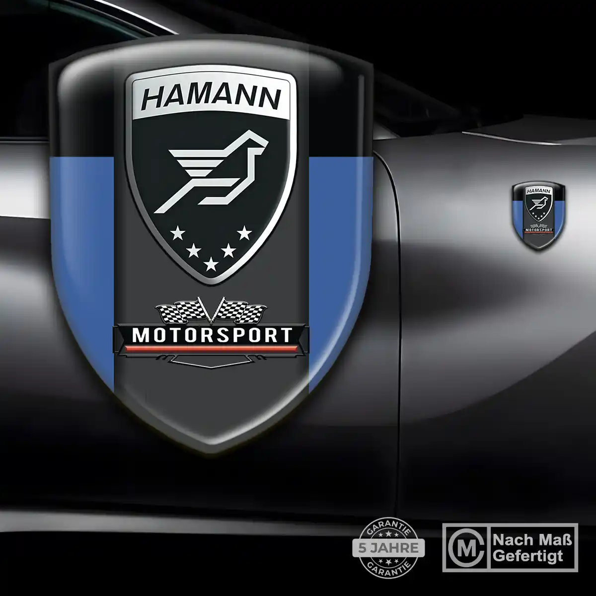 Hamann Aufkleber Emblem Wappen Auto Markenedition