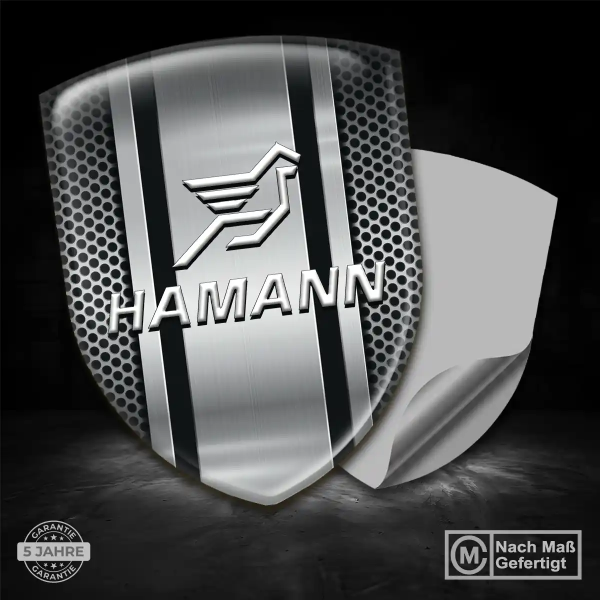Hamann Aufkleber Emblem Wappen Auto Modernes Design