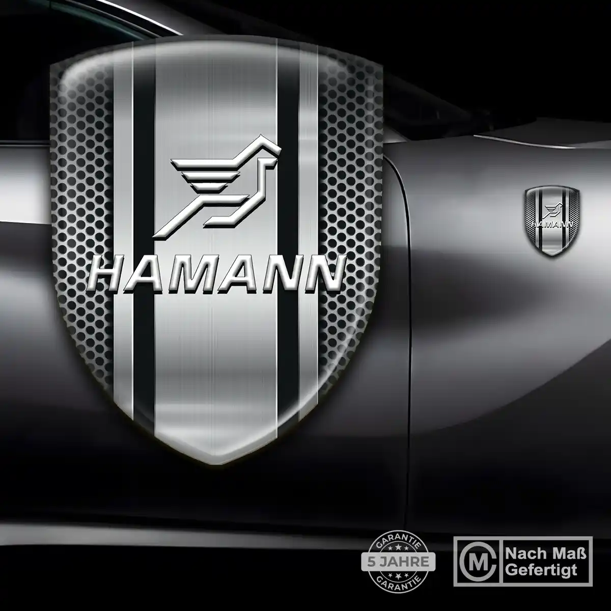 Hamann Aufkleber Emblem Wappen Auto Modernes Design