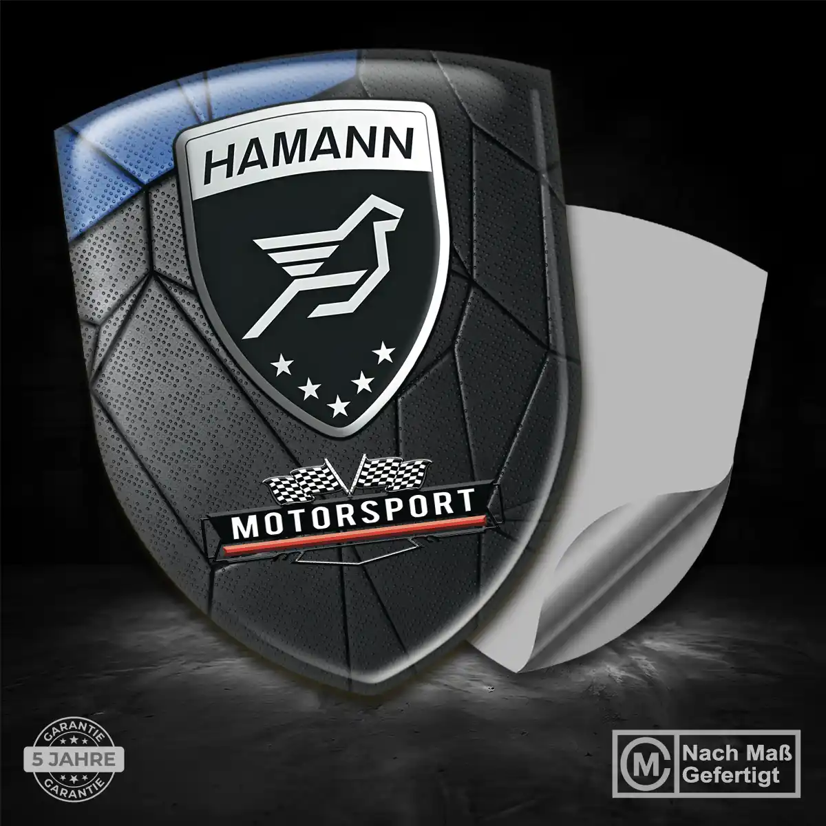 Hamann Aufkleber Emblem Wappen Auto Premiumqualität