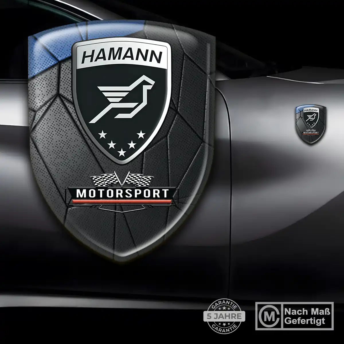 Hamann Aufkleber Emblem Wappen Auto Premiumqualität
