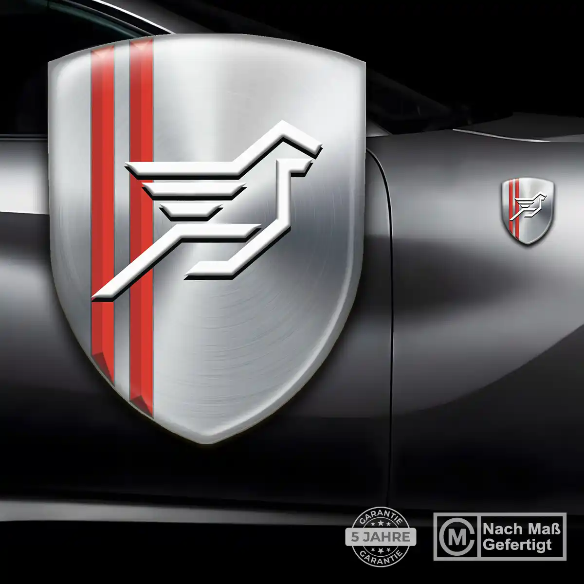 Hamann Aufkleber Emblem Wappen Überzeugende Qualität