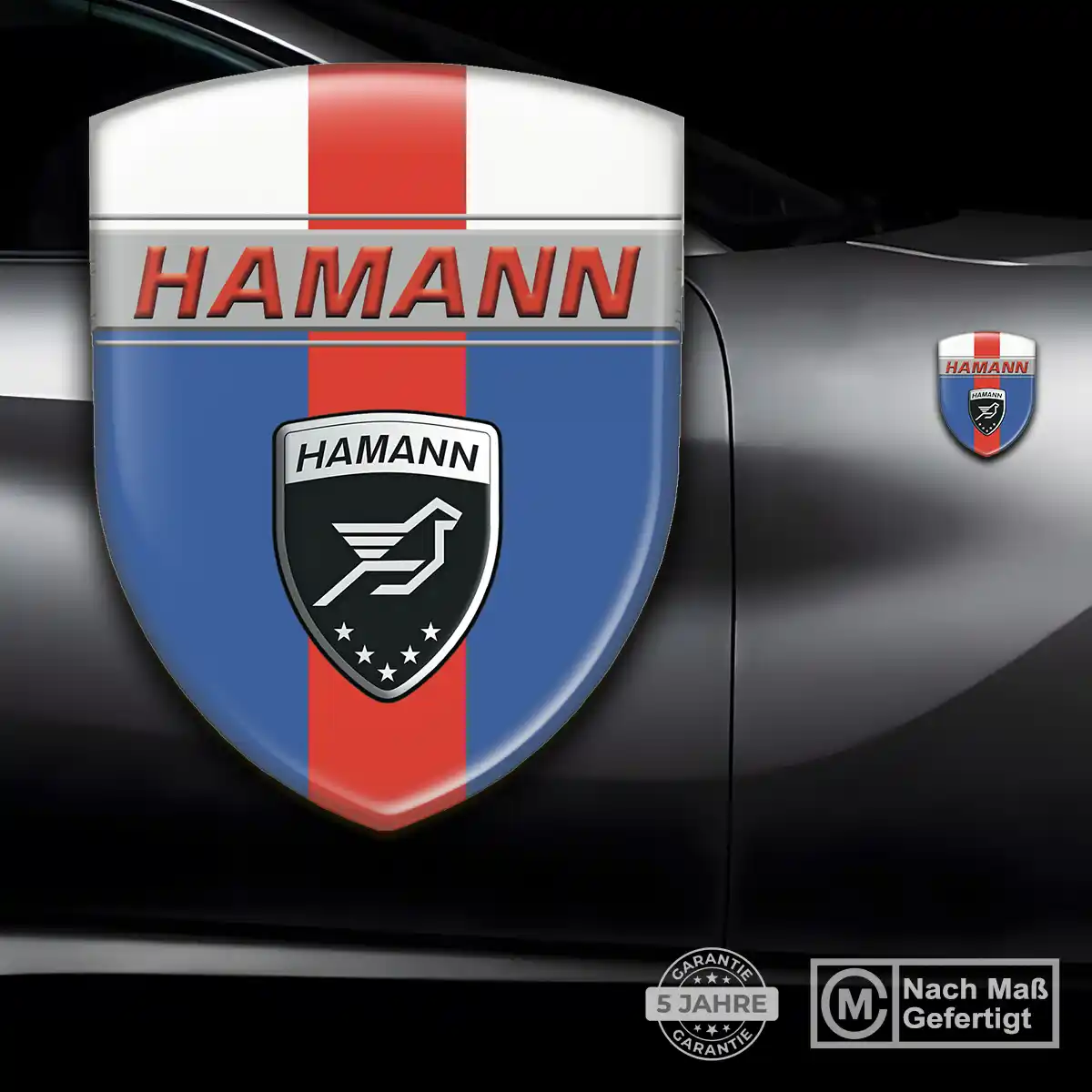 Hamann Aufkleber Emblem Wappen Erstklassige Qualität