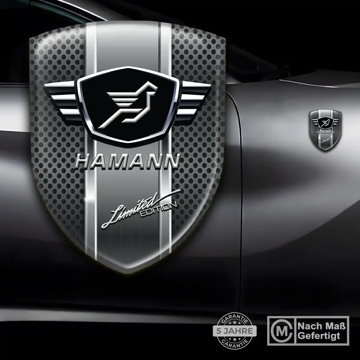 Hamann Aufkleber Emblem Wappen Exterieurdesign