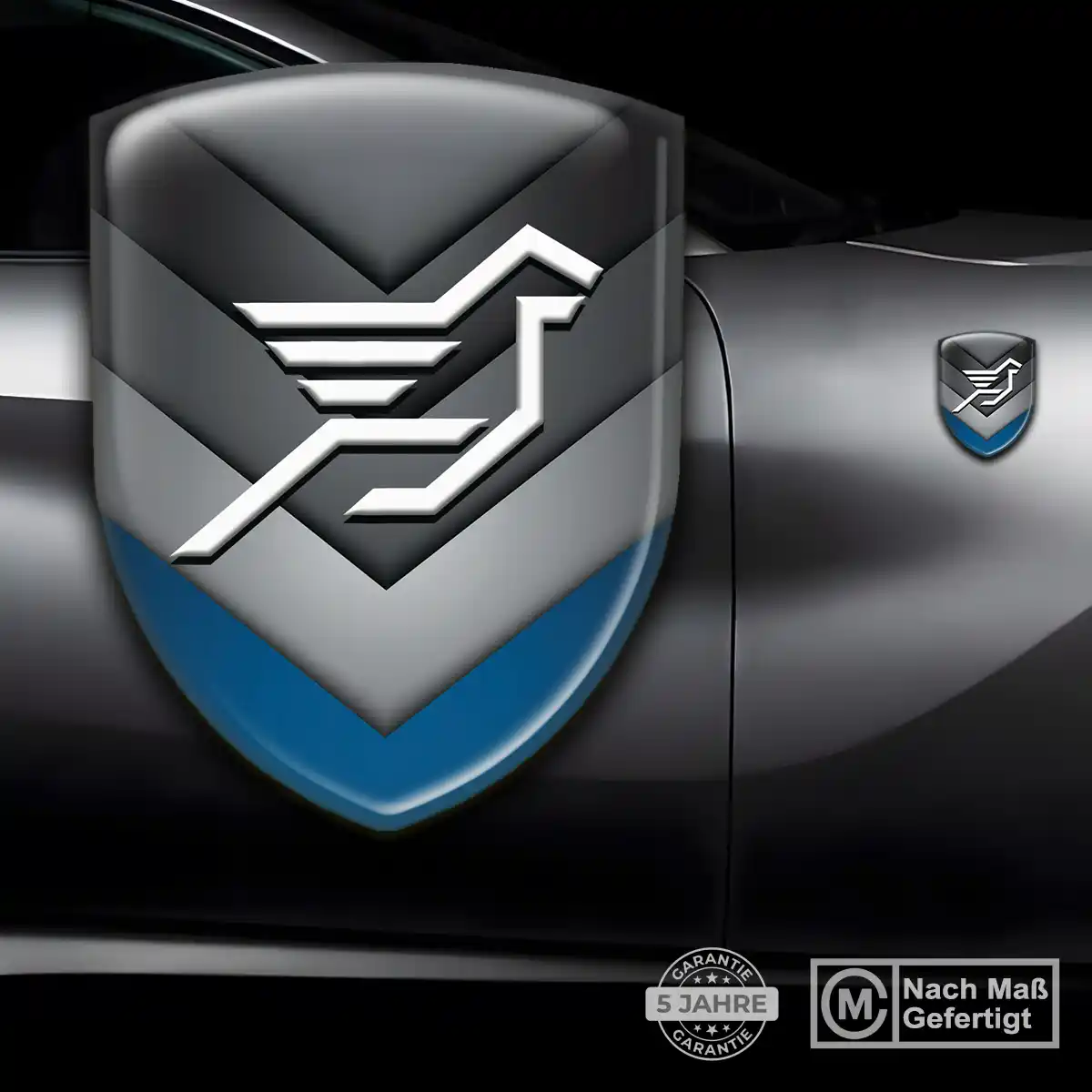 Hamann Aufkleber Emblem Wappen Hohe Qualität