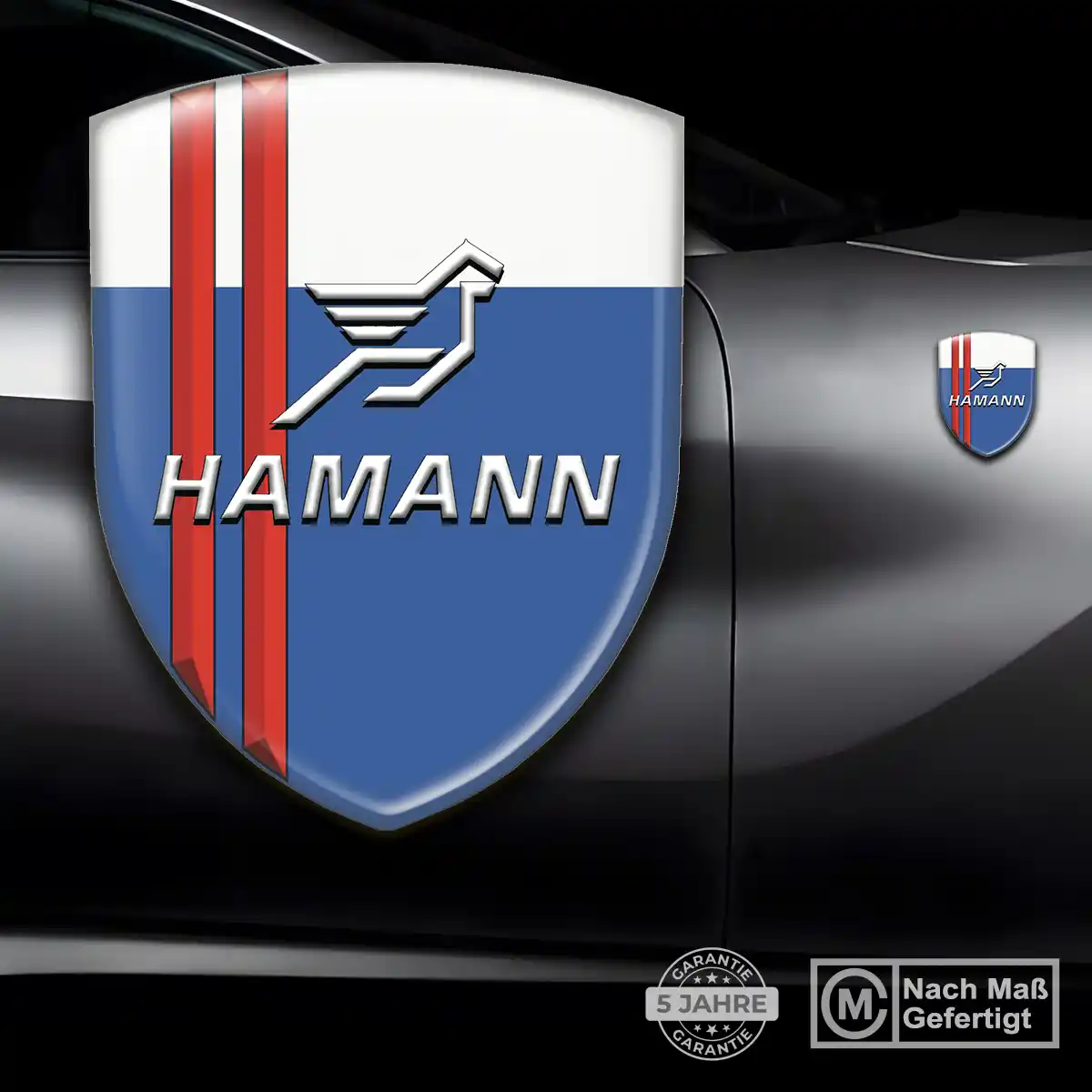 Hamann Aufkleber Emblem Wappen Limitierte Auflage