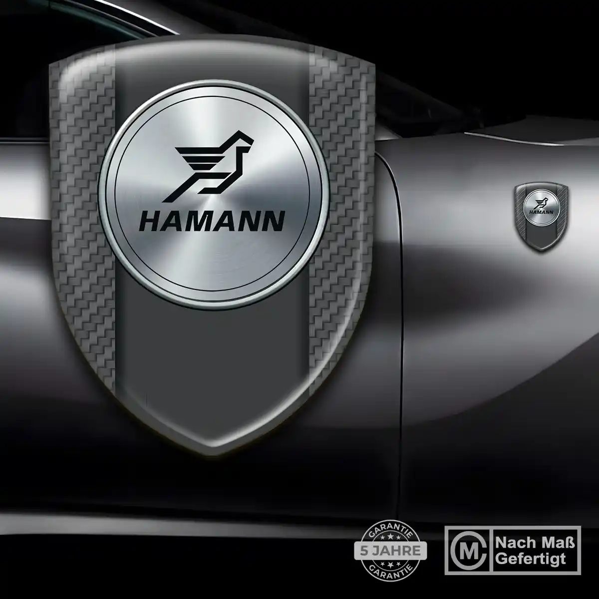 Hamann Aufkleber Emblem Wappen Luxus-Edition