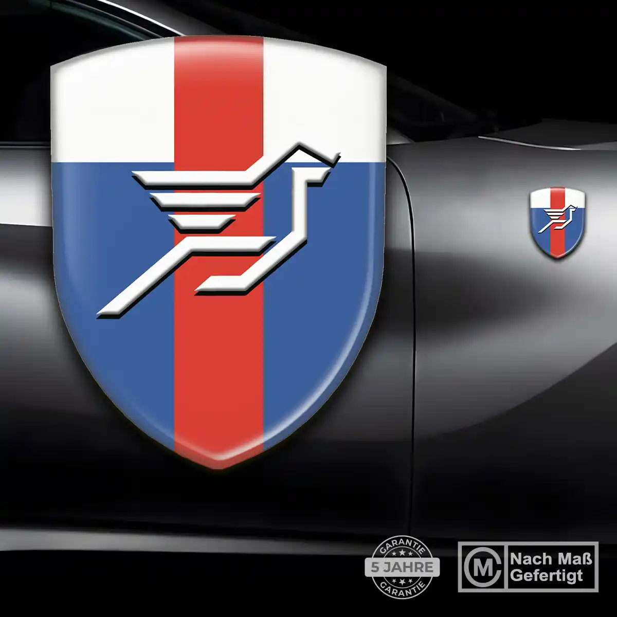 Hamann Aufkleber Emblem Wappen Modernes Design